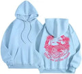 Fashionable Sporty Hoodie Casual Shoulder-Length Sleeve Printed Comfortable Polyester Women's Sweatshirt Trendy Streetwear-belleandkai.com