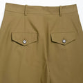 Willshela Women Fashion With Pockets Green Pleated Front Zipper Mini Shorts Vintage High Waist Female Chic Lady Shorts-belleandkai.com