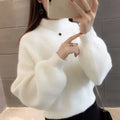 Trend Long Sleeve Korean Style Ladies Pullovers Cheap Top Fall Fashion 2024 Sale All Offers Autumn Elegant Women's Knit Sweater-belleandkai.com