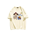 Fashionable summer versatile and age-reducing Korean loose short-sleeved T-shirt for women clothing y2k top graphic t shirts-belleandkai.com