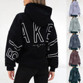 Classic Solid Color Simple Lazy Style Basic Hoodies For Men And Women Letter Printed Soft Sports Pullover Sweatshirt-belleandkai.com