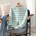 2023 New Arrivals Autumn Winter Warm Women White Duck Down Slim Jackets Female Fashion Ultra Lightweight Packable Puffer Coats-belleandkai.com