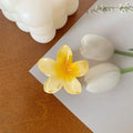 6Pcs Hawaiian Gradient Hair Clips Flower Hair Claws Women Hair Accessories Small Size Fashion Headwear Hairpin Crab Barrette-belleandkai.com