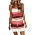 Sleeveless Dress for Women Clothing 2024 Summer Vacation Pullover Beach Sundress Female Korean Fashion Slim Sexy Short Dresse M-belleandkai.com