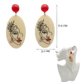Top Sale Fashion Colourful Dangle Earrings for Women Accessories Stud Earring Y2K Pendientes New In Resin Earings-belleandkai.com