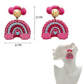 Top Sale Fashion Colourful Dangle Earrings for Women Accessories Stud Earring Y2K Pendientes New In Resin Earings-belleandkai.com