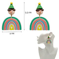 Top Sale Fashion Colourful Dangle Earrings for Women Accessories Stud Earring Y2K Pendientes New In Resin Earings-belleandkai.com