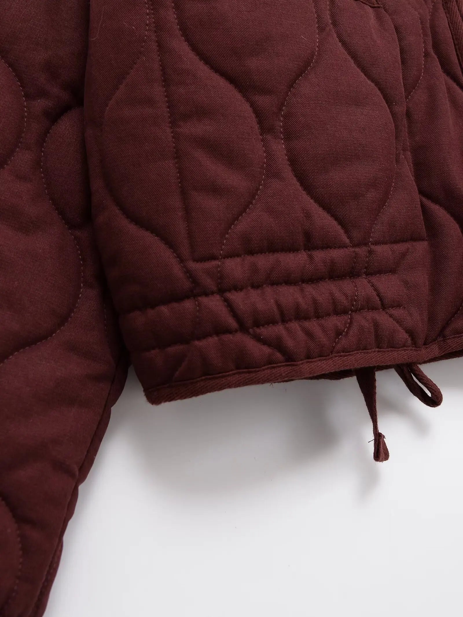 BSK&TRAF2025 Autumn New Collection Women's Simple Series Multi color Selection Stand up Collar Quilted Warm Cotton Jacket Coat-belleandkai.com