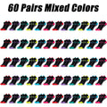 6-96 Pairs Unisex Color-Coordinated Quick-Dry & Sweat-Absorbent Running/Casual Sports Socks Low-Top Breathable 36-42-belleandkai.com