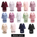 Women Matte Satin Plain colors thick satin Seepwear A9000D-belleandkai.com