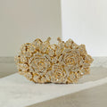 Alizekerr Rose Crystal Evening Clutch Bags Women New Luxury Boutique Sparkling Diamond Flower Purses And Handbags Wedding Party-belleandkai.com