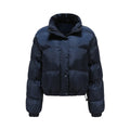 Autumn and winter Women's Clothing short-style Quilted Coats long-sleeved high-necked warm coat loose casual cotton coat Jackets-belleandkai.com