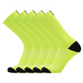 1/5/10/20pair Mid-Calf Athletic Socks For Cycling Running, Sweat-absorbing Breathable Sports Socks For Men Women-belleandkai.com