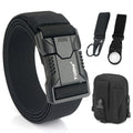 VATLTY New Tactical Outdoor Belt for Men and Women Aluminum Alloy Buckle Quick Release Elastic Belt Casual Belt Jeans Waistband-belleandkai.com