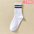 10 Pairs Cartoon Women Socks Fashionable And Versatile Cute Design Funny Goose Breathable Soft Comfortable Women Casual Socks-belleandkai.com