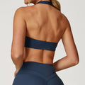 Women Sports Underwear Top Push Up Fitness Halter Yoga Bra Workout Bra Sport Tops For Women Breathable Running Vest Gym Wear-belleandkai.com