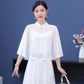 Cloak Summer Capes Ponchos Coats Fashion Clothes Women Clothing Tops Streetwear Party Vintage Casual Elegant Outerwear-belleandkai.com