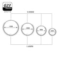 1/10pcs G23 Titanium Hoop Earring For Women Piercing Nose Ring ASTM F136 Body Jewelry Accessories Wholesale 2024 New-belleandkai.com