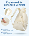 BAGSMART Women's Backpack School Bag for Girls Waterproof Large College Backpack Travel Backpacks Women Laptop Book bag-belleandkai.com