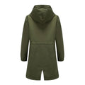 Fahsyee Raincoat Women, Rain Jacket Waterproof Raincoat Hooded Windbreaker Outdoor Long Active-belleandkai.com