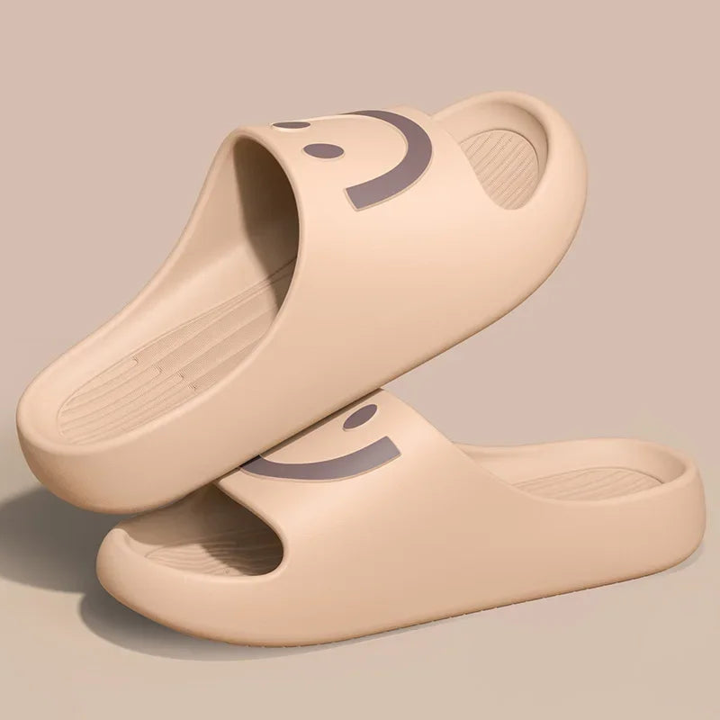 Gorasion Women's Indoor EVA Slipper Lightweight Summer Home Slippers Comfortable Soft Outsole Unisex Pull-on Bathroom Slippers-belleandkai.com