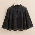 Cloak Summer Capes Ponchos Coats Fashion Clothes Women Clothing Tops Streetwear Party Vintage Casual Elegant Outerwear-belleandkai.com