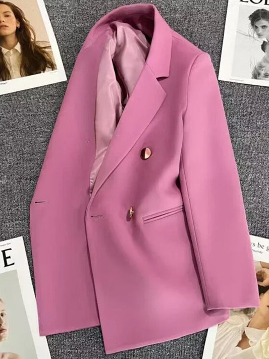 Spring Autumn New in Women's Jacket Chic Elegant Casual Sports Women's Suit  Korean Fashion Luxury Jacket for Women Blazers-belleandkai.com