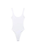 TRZA-Skinny Ribbed Bodysuits for Women, O Neck, Straps, Snap-Button, Female Playsuits, Sexy Fashion-belleandkai.com