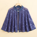 Cloak Summer Capes Ponchos Coats Fashion Clothes Women Clothing Tops Streetwear Party Vintage Casual Elegant Outerwear-belleandkai.com