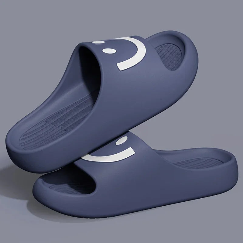 Gorasion Women's Indoor EVA Slipper Lightweight Summer Home Slippers Comfortable Soft Outsole Unisex Pull-on Bathroom Slippers-belleandkai.com