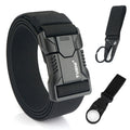 VATLTY New Tactical Outdoor Belt for Men and Women Aluminum Alloy Buckle Quick Release Elastic Belt Casual Belt Jeans Waistband-belleandkai.com