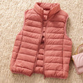 12 Colors 90% White Duck Down Women Sleeveless Jackets 2023 New Arrivals Female Ultra Lightweight Packable Vest Women Coats-belleandkai.com