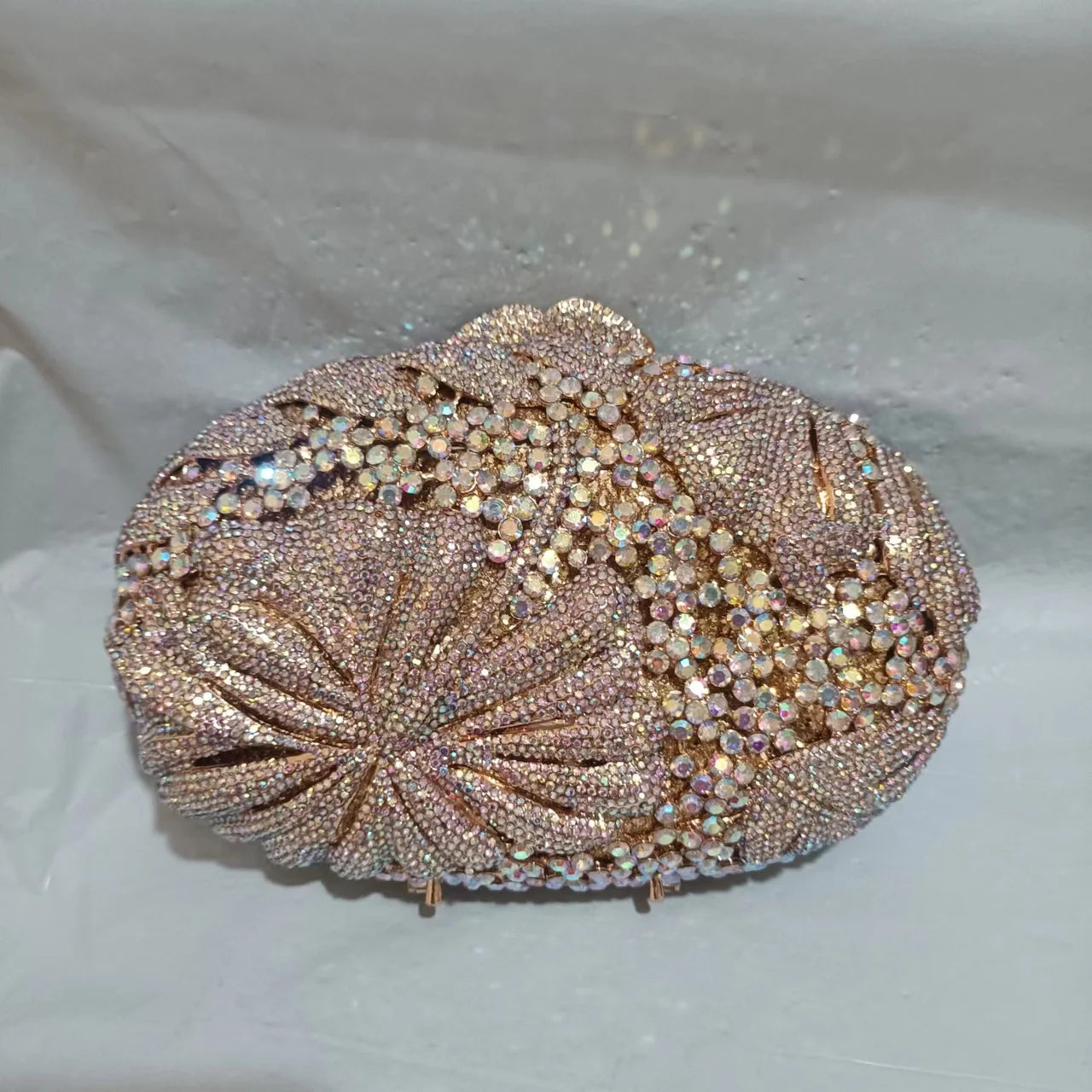Blue/Yellow/White Multicolored Diamond Crystal Clutch Rhinestone Women Clutches High Quality Phone Wallet Best  Party Purse Bag-belleandkai.com