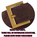 New Luxury Double Genuine Leather Belt for Women Jeans Casual Dress Square Alloy Buckle Ladies Trendy Belts Fashion Waistband-belleandkai.com