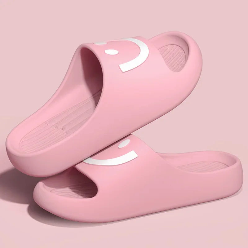 Gorasion Women's Indoor EVA Slipper Lightweight Summer Home Slippers Comfortable Soft Outsole Unisex Pull-on Bathroom Slippers-belleandkai.com
