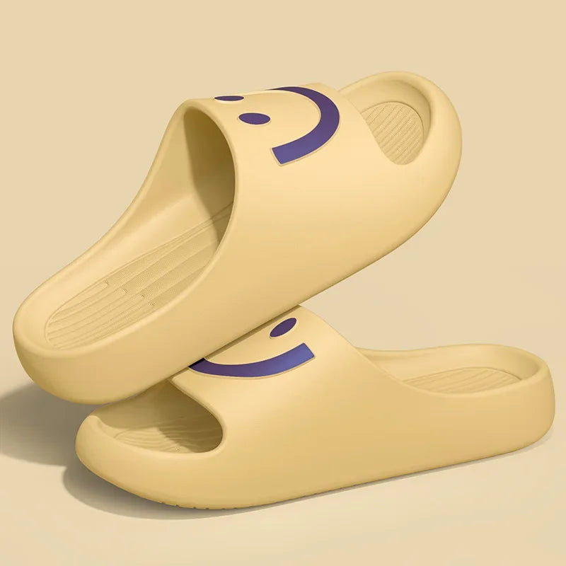 Gorasion Women's Indoor EVA Slipper Lightweight Summer Home Slippers Comfortable Soft Outsole Unisex Pull-on Bathroom Slippers-belleandkai.com