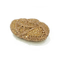 Gold Diamond Flower Evening Clutch Purse Oval Shape Rhinestone Crystal Wedding Bridal Clutches Luxury Phone Handbags-belleandkai.com