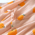 Japanese kimono dressing gown spring and autumn ladies cotton crepe cloth thin summer bathrobe home service sleepwear bath robe-belleandkai.com