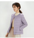 New Autumn Windbreaker 90% Duck Down Matte Fabric Lightweight Coat Ultra Light Women Warm Female Parka  Down Jackets Plus Coats-belleandkai.com