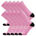 1/5/10/20pair Mid-Calf Athletic Socks For Cycling Running, Sweat-absorbing Breathable Sports Socks For Men Women-belleandkai.com