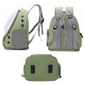 Transparent Pet Cat Carrier Bag Outdoor Travel Backpack for Cats Small Dogs Breathable Cat Carrying Bag Pet Supplies-belleandkai.com