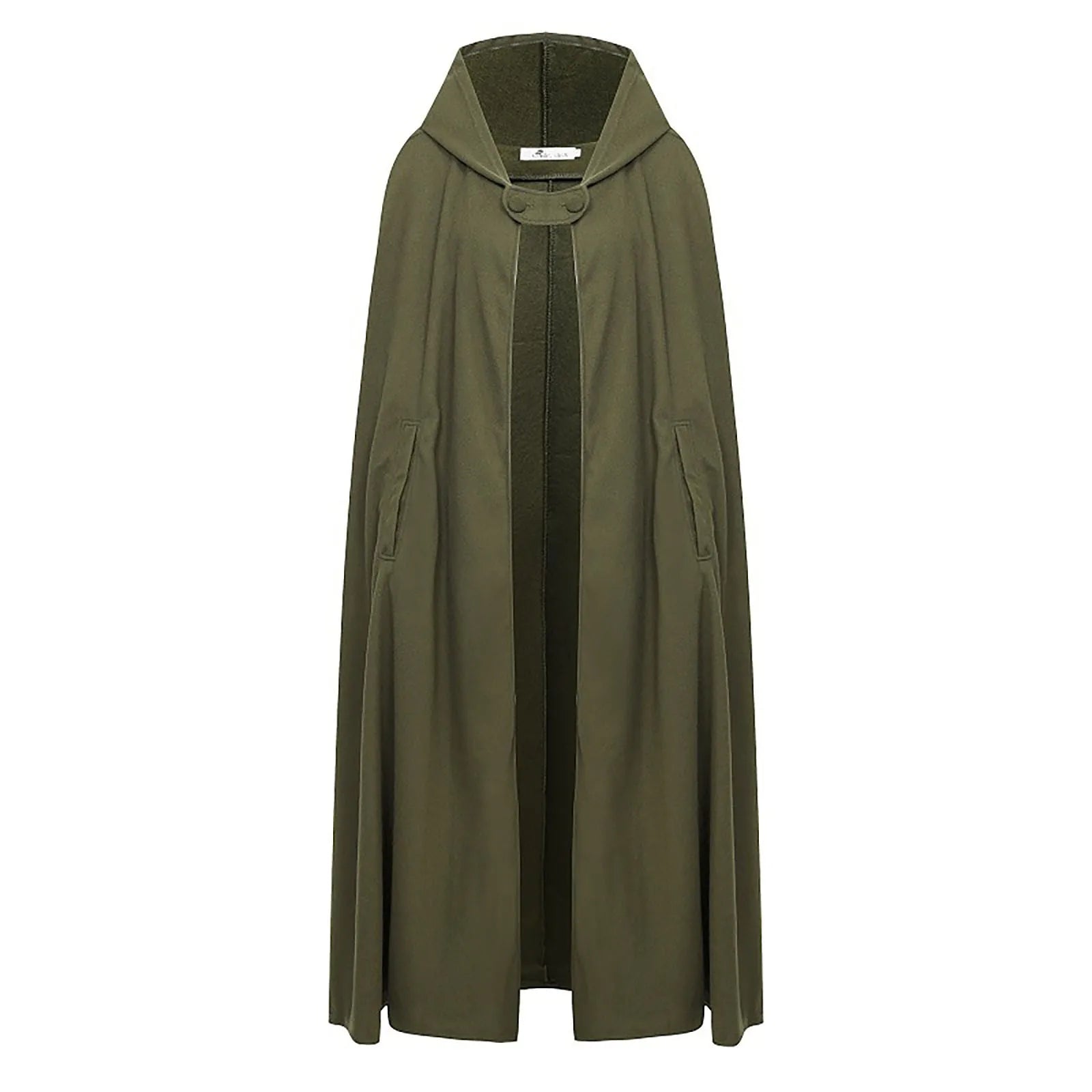 Winter Cloak Hooded Trench Coat Women Gothic Cape Women Trench Coat Open Front Cardigan Jacket Coat Cape Cloak Poncho Plus-belleandkai.com