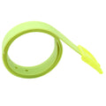 New Eco-friendly Plastic Belt Unisex Silicone Rubber Belt Korean Style Smooth Buckle for Women Men Unisex Candy Colors 4 Colors-belleandkai.com