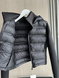 2024 Winter New Arrival TRAF Women's Lightweight Warm Down Jacket with Long Sleeves and Zippered Hooded Sports Coat 4391742-belleandkai.com