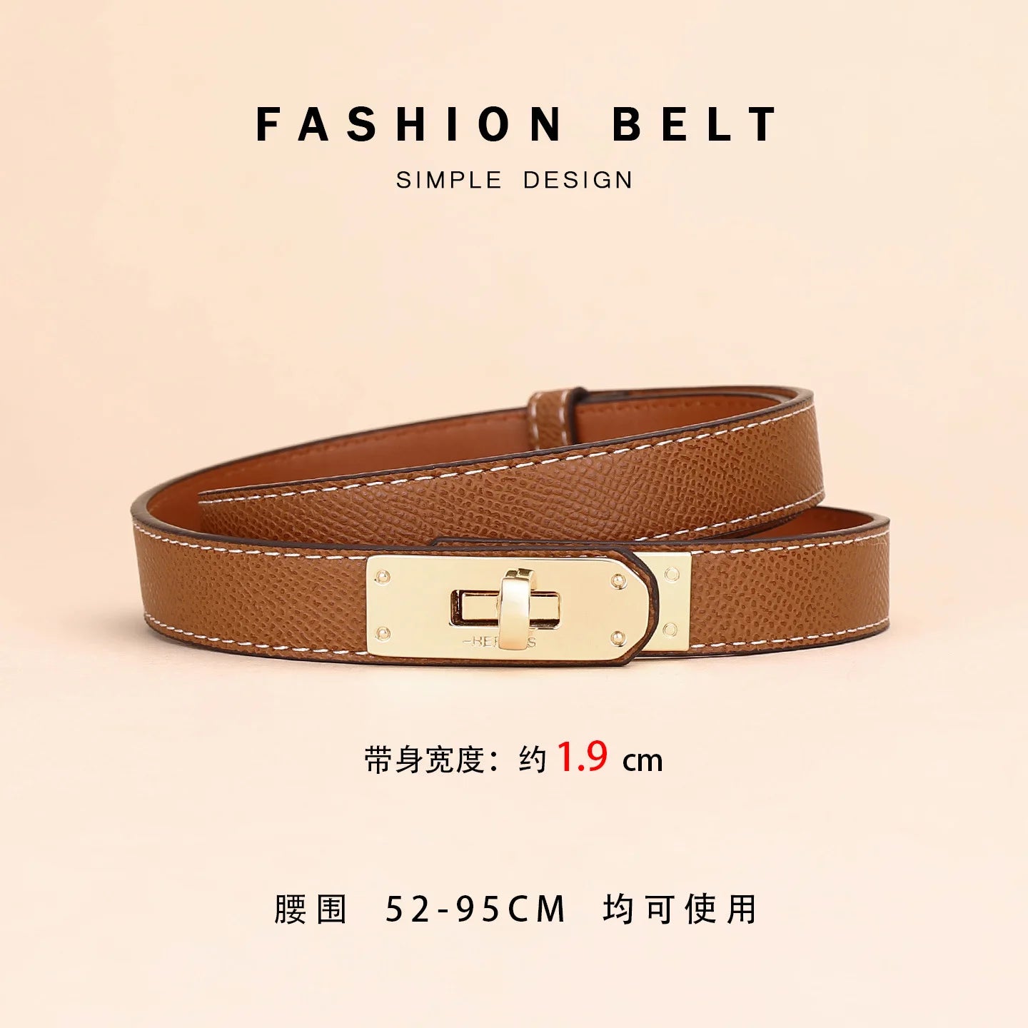 Adjustable Plutonium Leather Ladies Dress Accessories Slim Belts Thin Women Belt Belts Alloy Buckle Fashion Female Waist-belleandkai.com