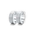 1 Pair/9 Pairs Non-Piercing Earrings Stainless Steel Clip On Hoop Earrings For Men Women Paved CZ Ear Clip Earrings Set-belleandkai.com
