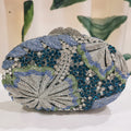 Blue/Yellow/White Multicolored Diamond Crystal Clutch Rhinestone Women Clutches High Quality Phone Wallet Best  Party Purse Bag-belleandkai.com