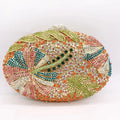 Blue/Yellow/White Multicolored Diamond Crystal Clutch Rhinestone Women Clutches High Quality Phone Wallet Best  Party Purse Bag-belleandkai.com