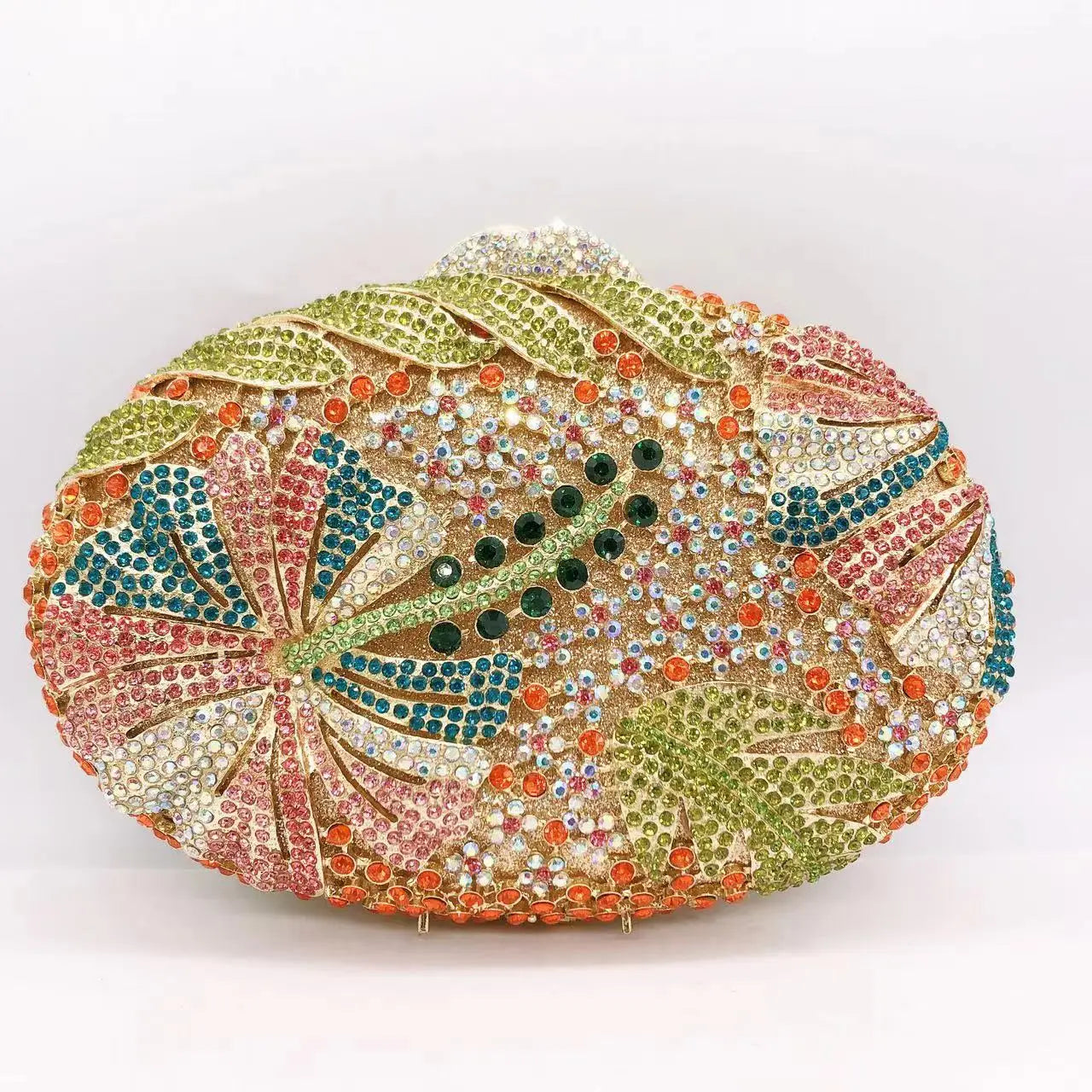 Blue/Yellow/White Multicolored Diamond Crystal Clutch Rhinestone Women Clutches High Quality Phone Wallet Best  Party Purse Bag-belleandkai.com