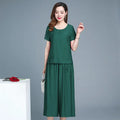 Large Size Pant Sets for Women 2 Pieces Clothes Promotion Casual Elegant Cheap New Chic Luxury Classy Wide Leg Trousers Woman-belleandkai.com
